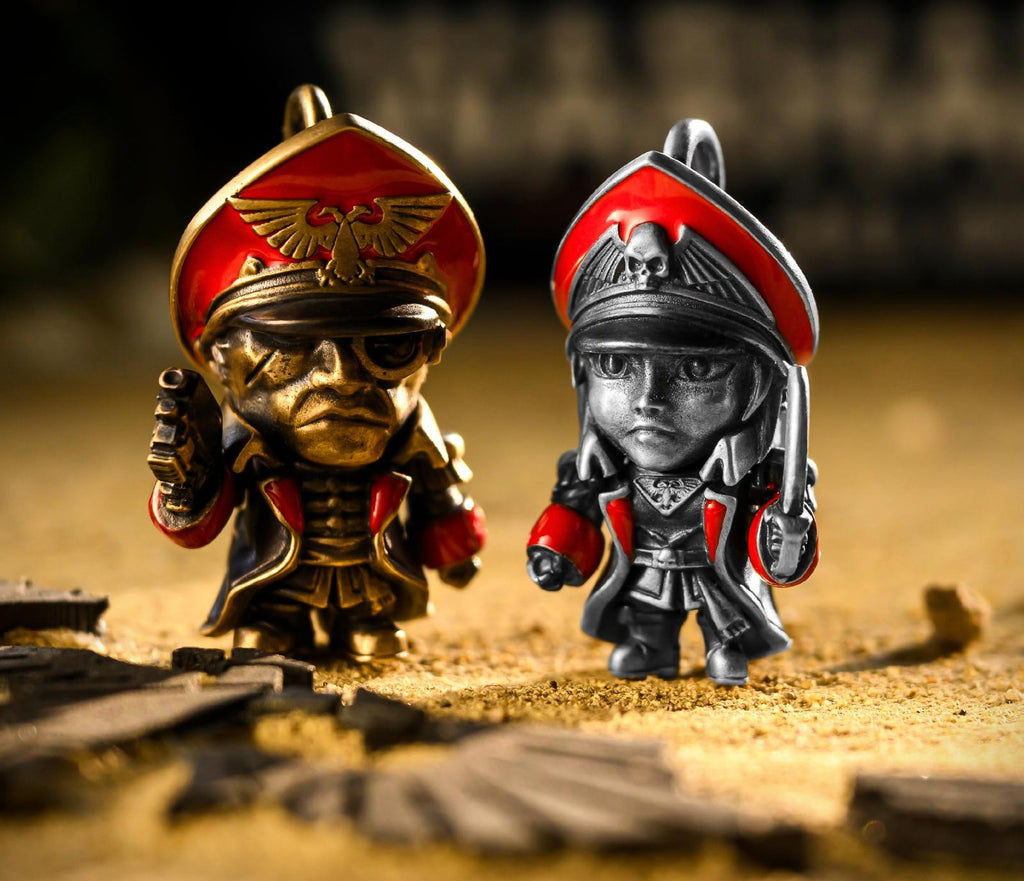 Pocket Commissar – Warhammer 40K Inspired Miniature Charm