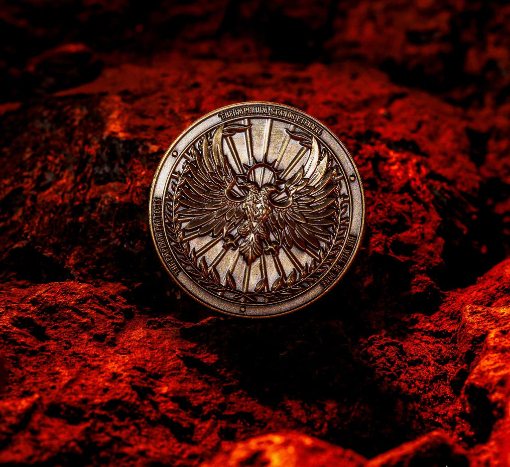 Imperial Aquila Badge - Warhammer 40K Inspired