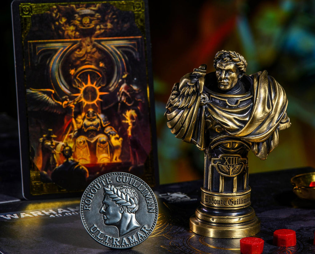 Roboute Guilliman Bust Wax Seal - Warhammer 40K Inspired