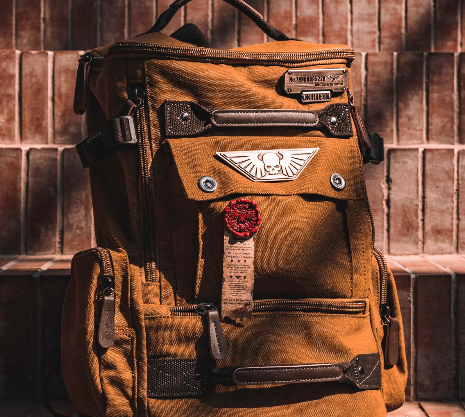 Krieg Field Satchel – Warhammer 40K Inspired Backpack