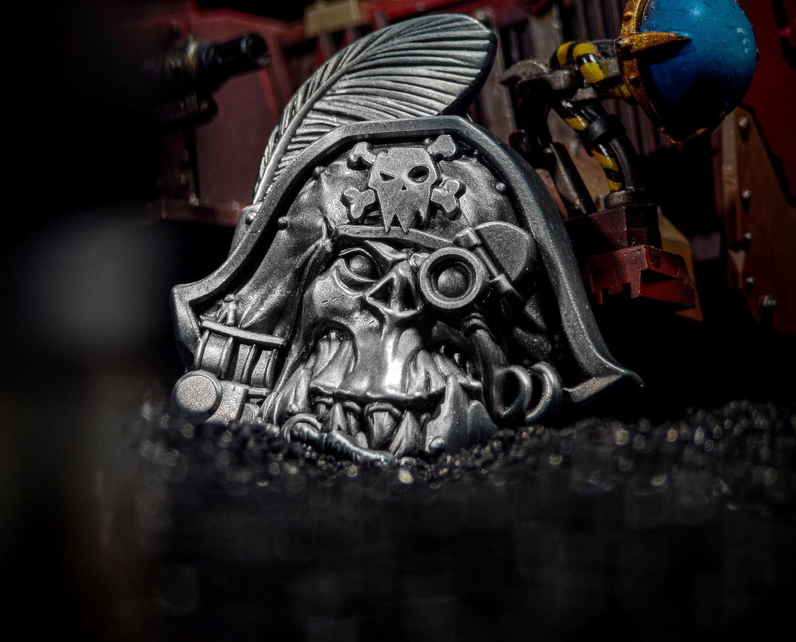 Rogue Gambler Captain Pin – Warhammer 40K Inspired