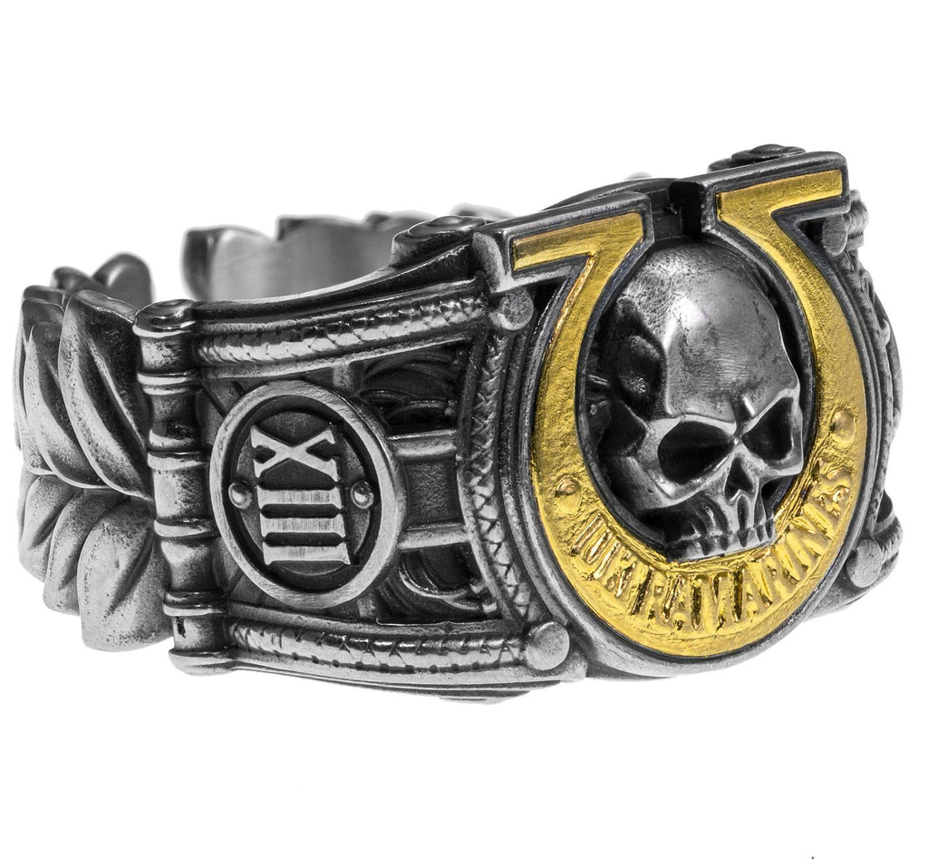 Ultramarines Ring - Warhammer 40K Inspired