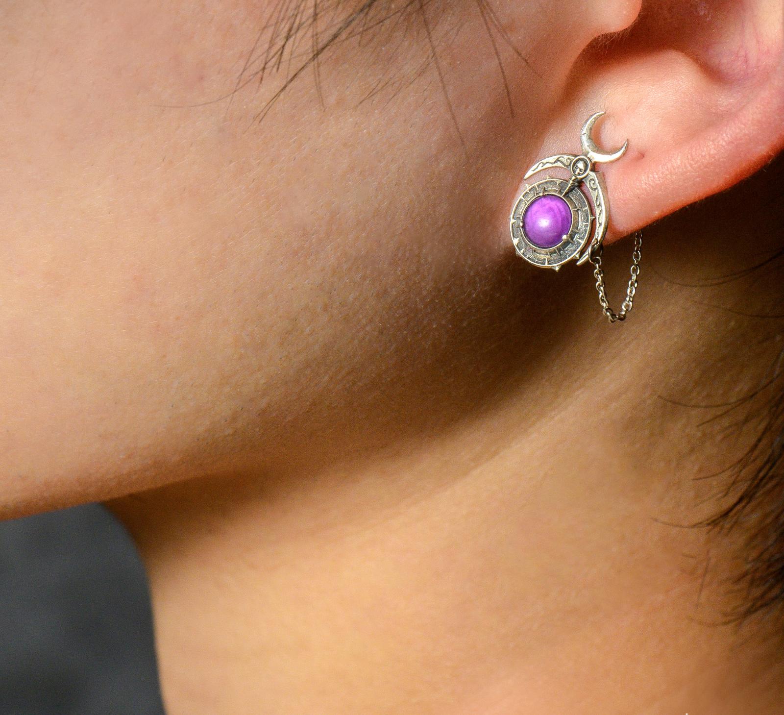 Warhammer-Inspired Sunglass Stud Earrings