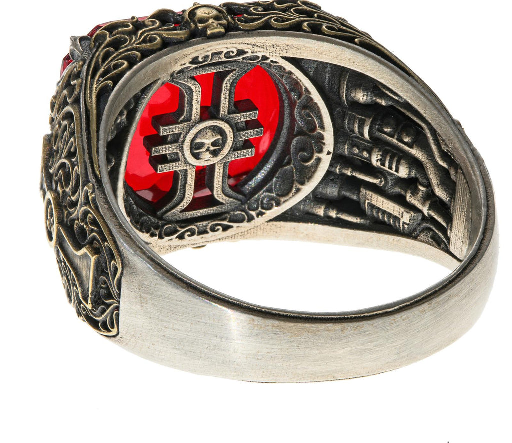 Inquisitorial Signet Ring – Warhammer-Inspired Judgment Ring of the Imperium
