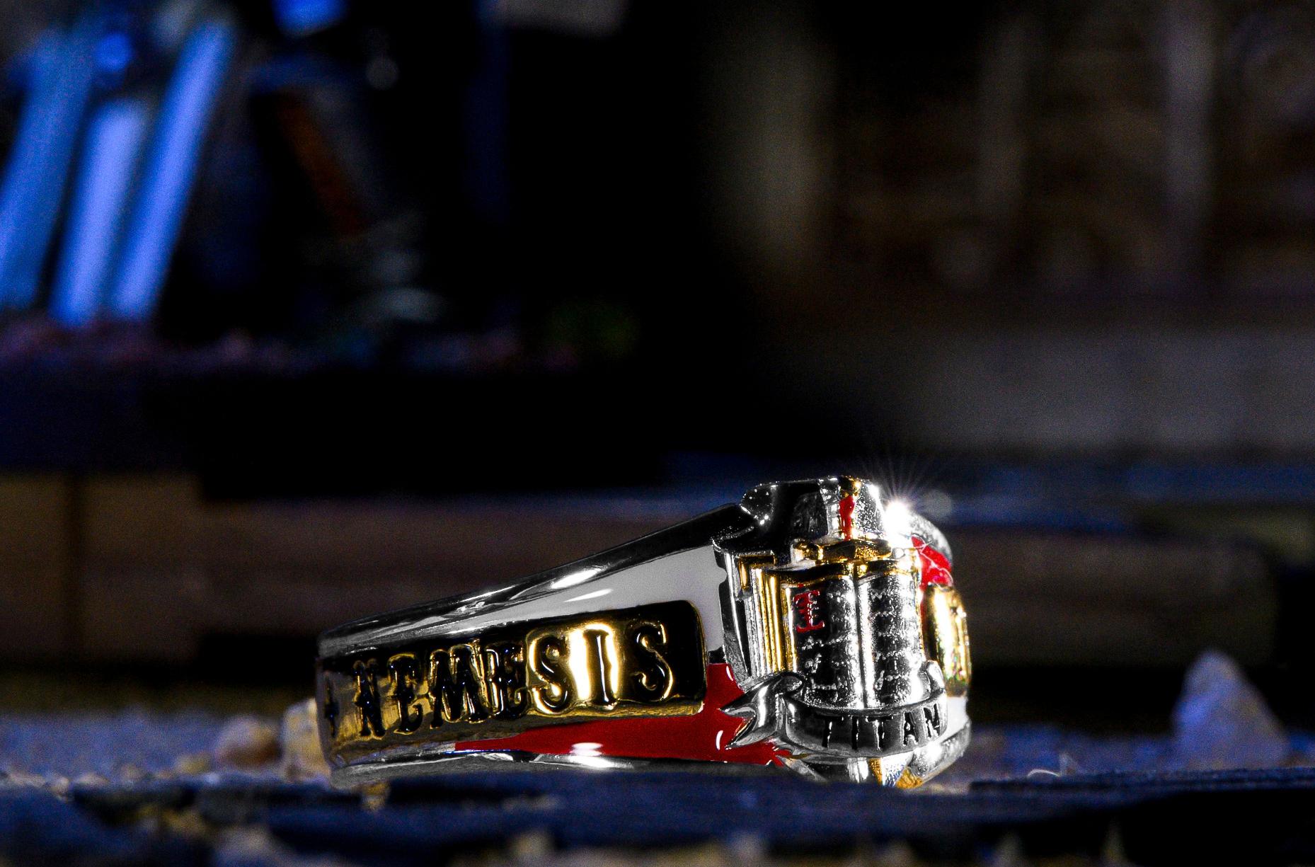 Grey Knights Templar Ring - Warhammer 40K Inspired