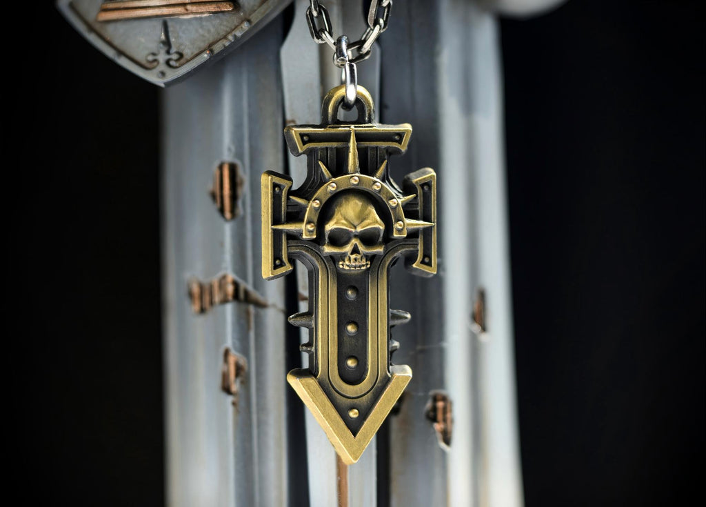 Unyielding Expedition Pendant - Warhammer 40K Inspired