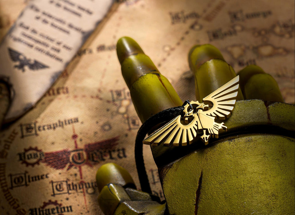 Imperial Aquila Necklace - Warhammer 40K Inspired