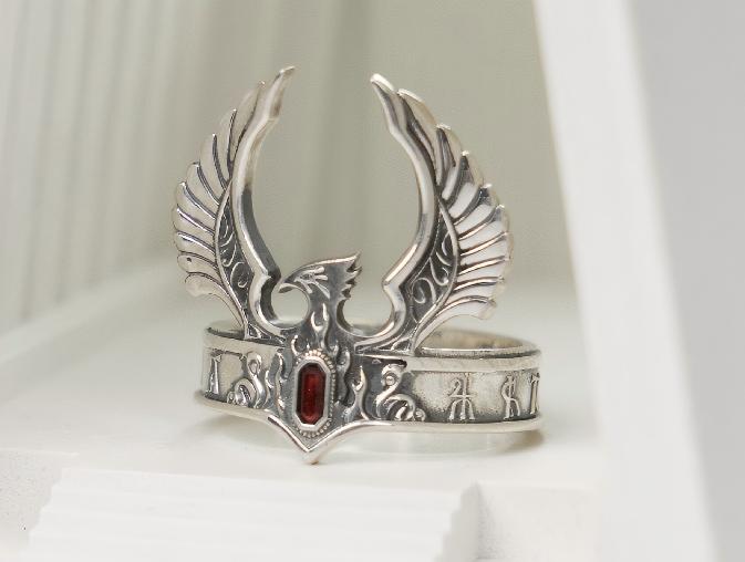 Phoenix King Ring - Warhammer 40K Inspired