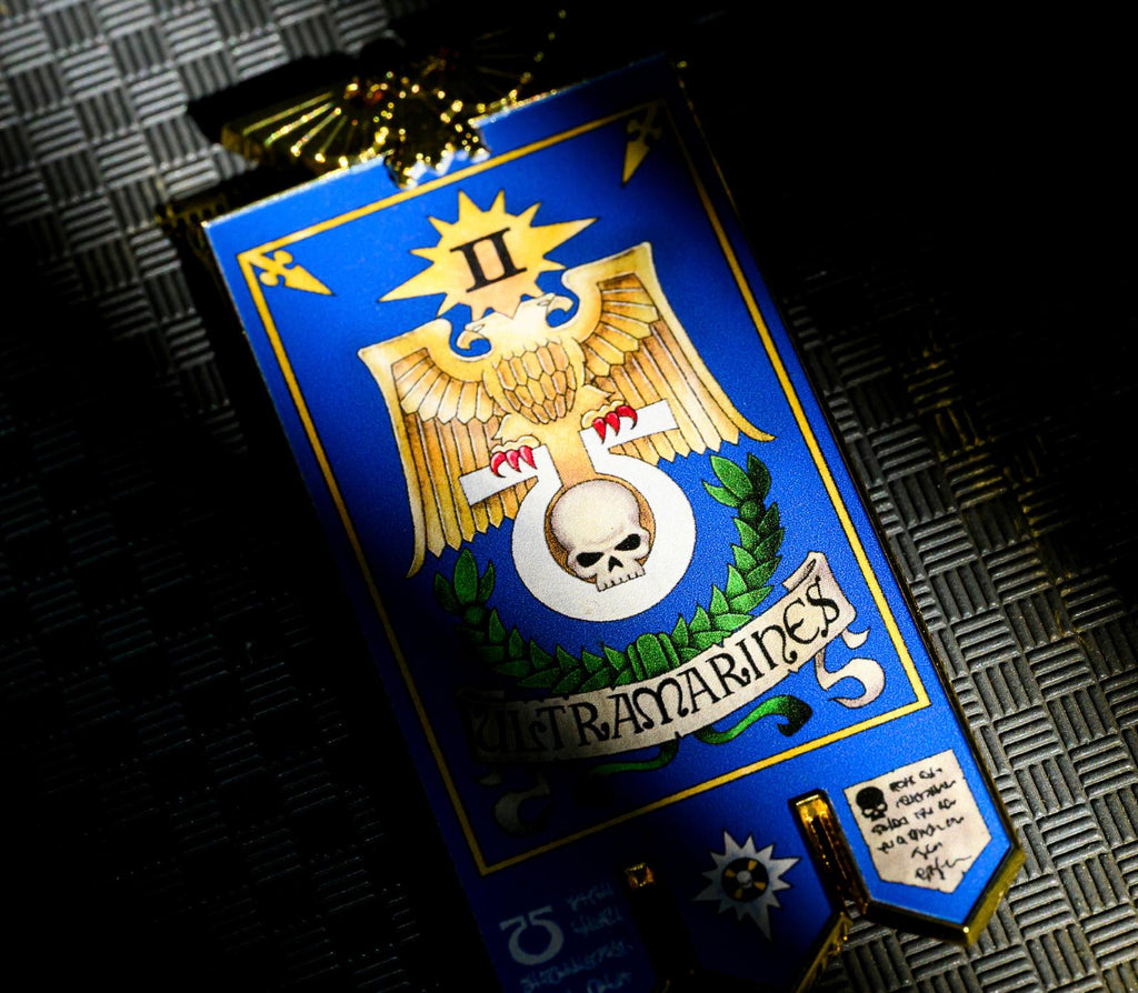 Second Legion Flag Refrigerator Magnet - Warhammer 40K Inspired