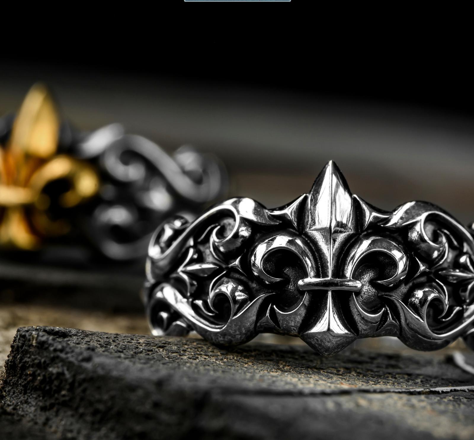 Iris of Faith Ring – In Fire It Blooms, In Judgment It Endures