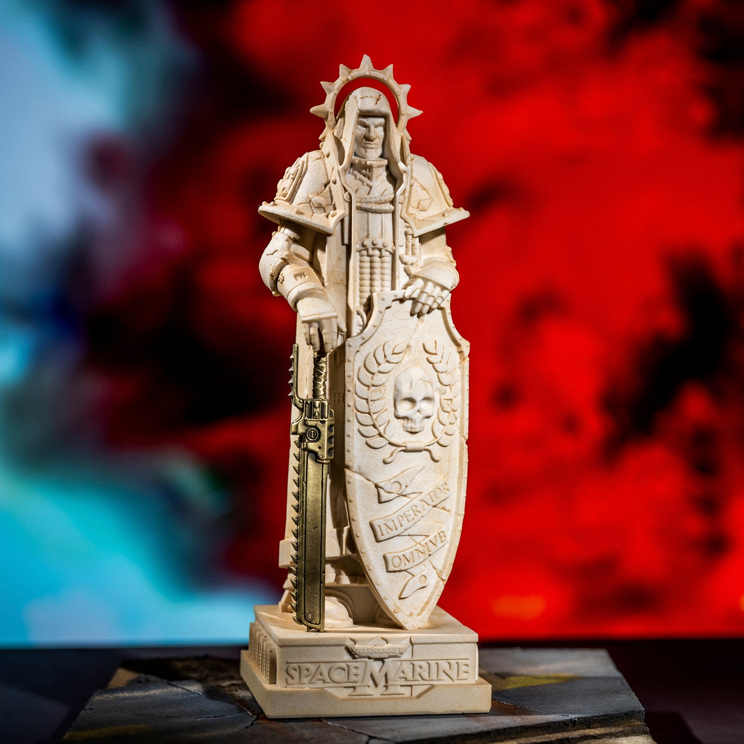Holy Imperium Statue – Warhammer-Inspired Imperial Monument Sculpture
