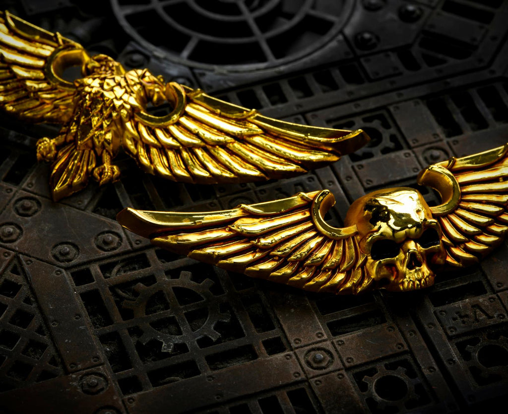 Space Marine Brooch – Emblem of Loyalty, Worn with Honor