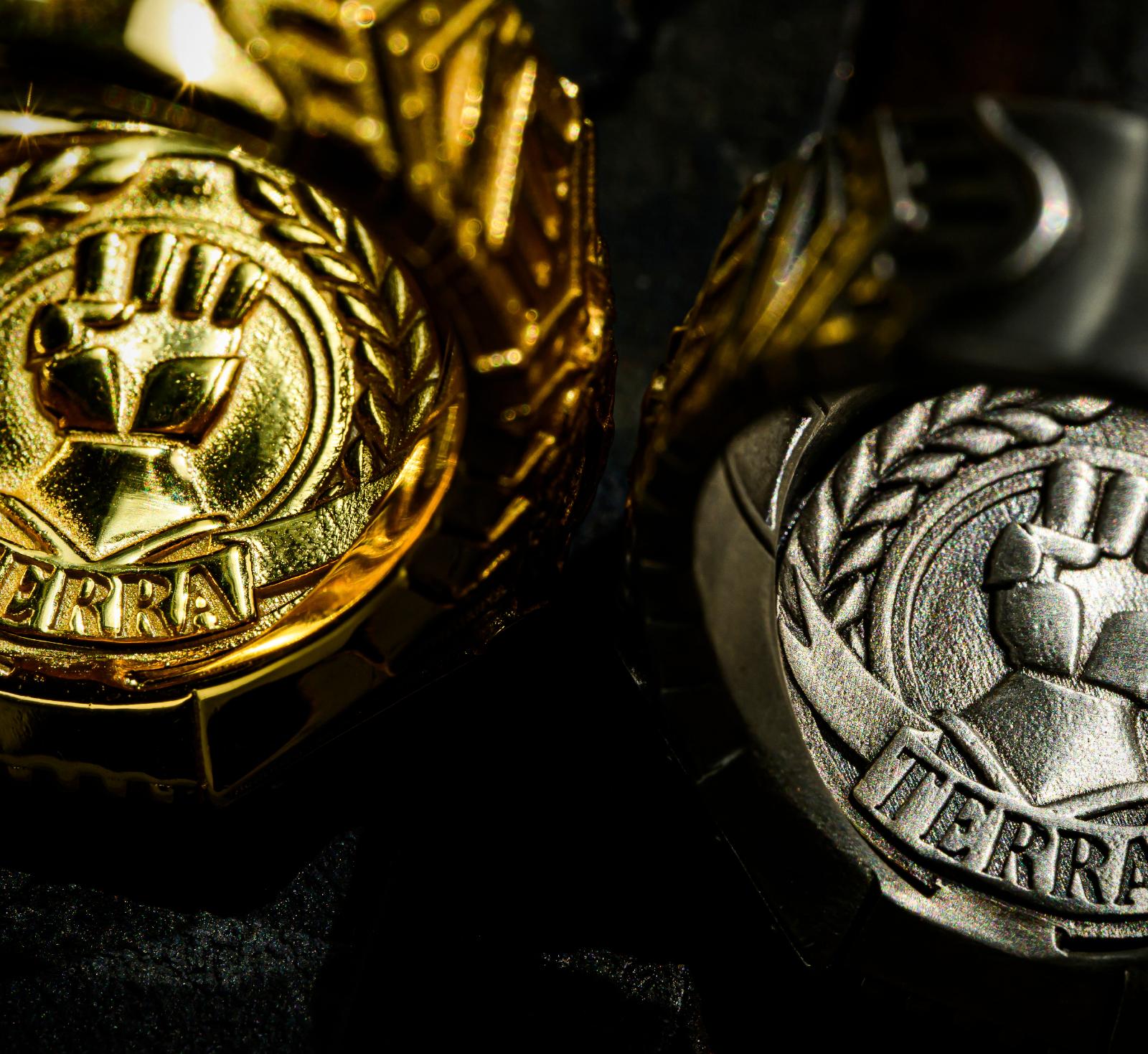 Imperial Fists Ring - Warhammer 40K Inspired