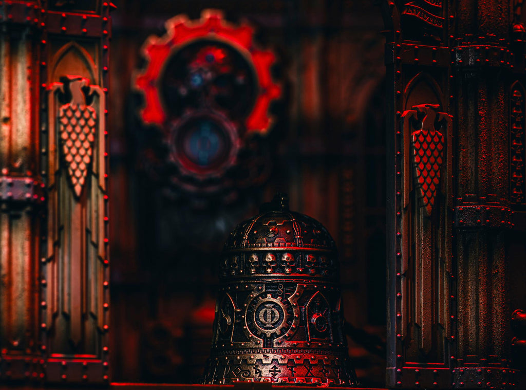 Warhammer 40K Domination Bell of Ominissah Adeptus Mechanicus Copper Pendant