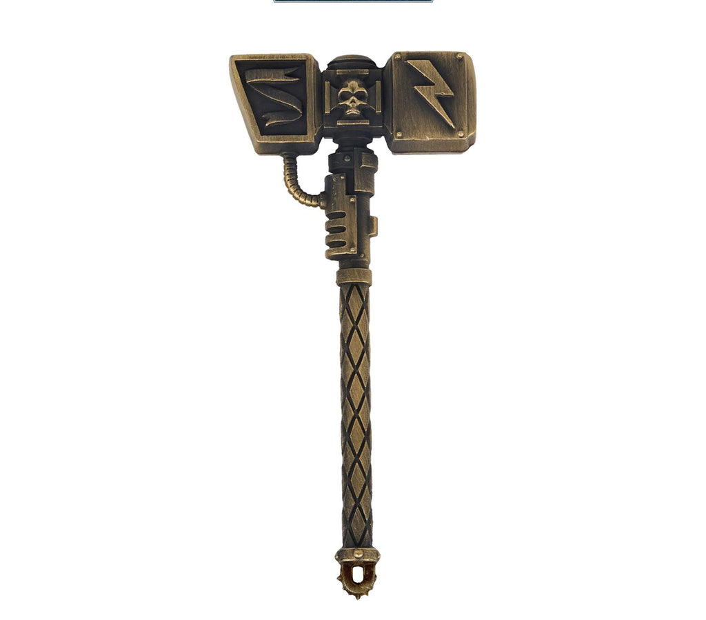 Radium Thunder Weapon Keychain – Warhammer 40K Inspired