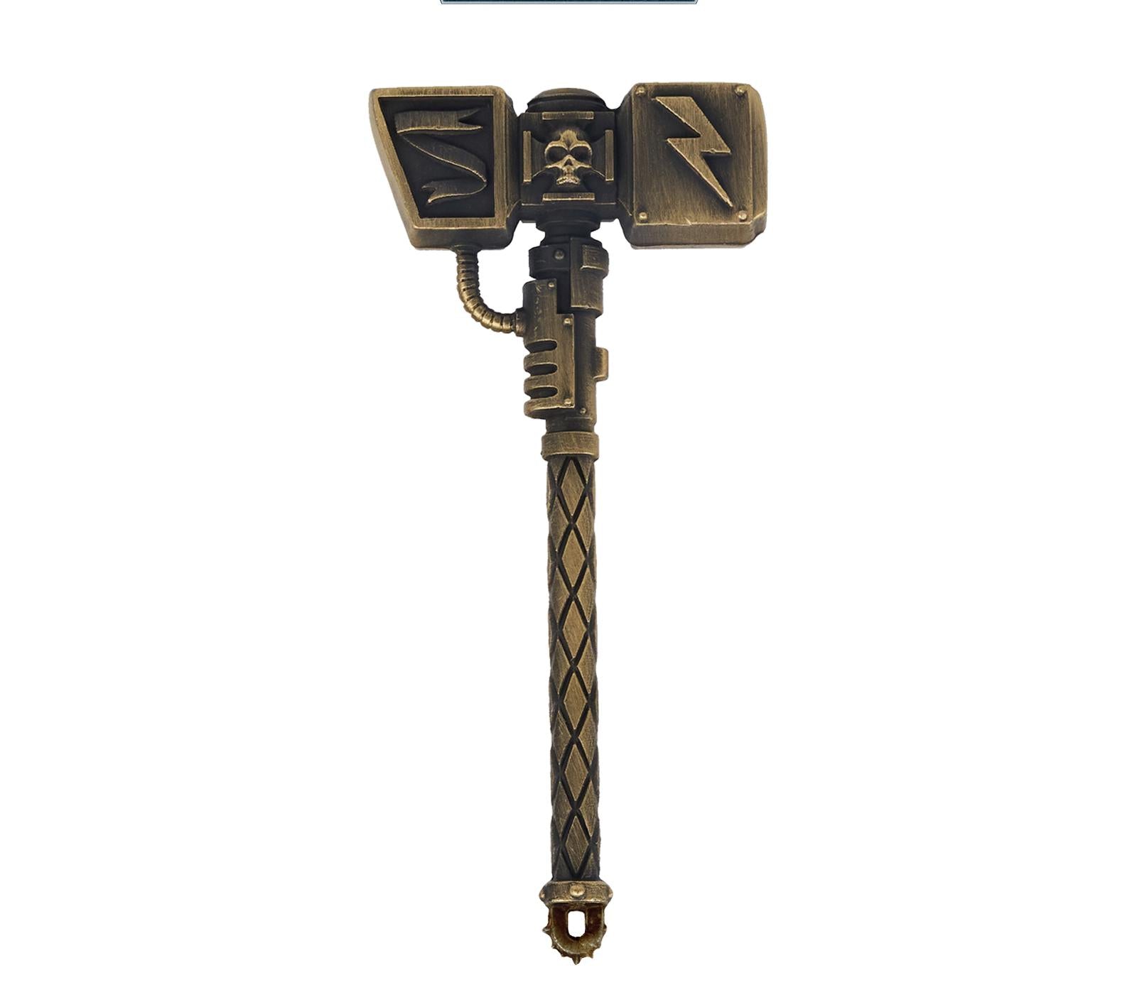 Radium Thunder Weapon Keychain – Warhammer 40K Inspired