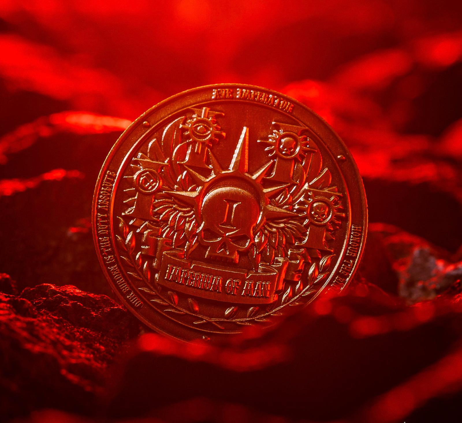 Imperial Aquila Badge - Warhammer 40K Inspired