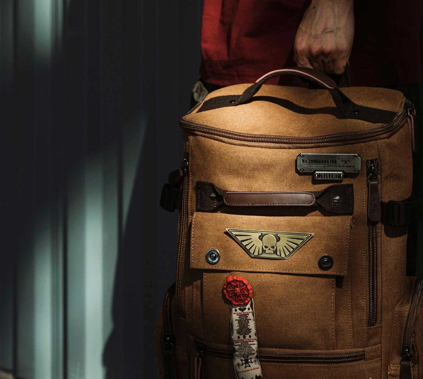 Krieg Field Satchel – Warhammer 40K Inspired Backpack