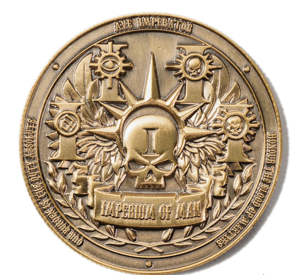 Imperial Aquila Badge - Warhammer 40K Inspired