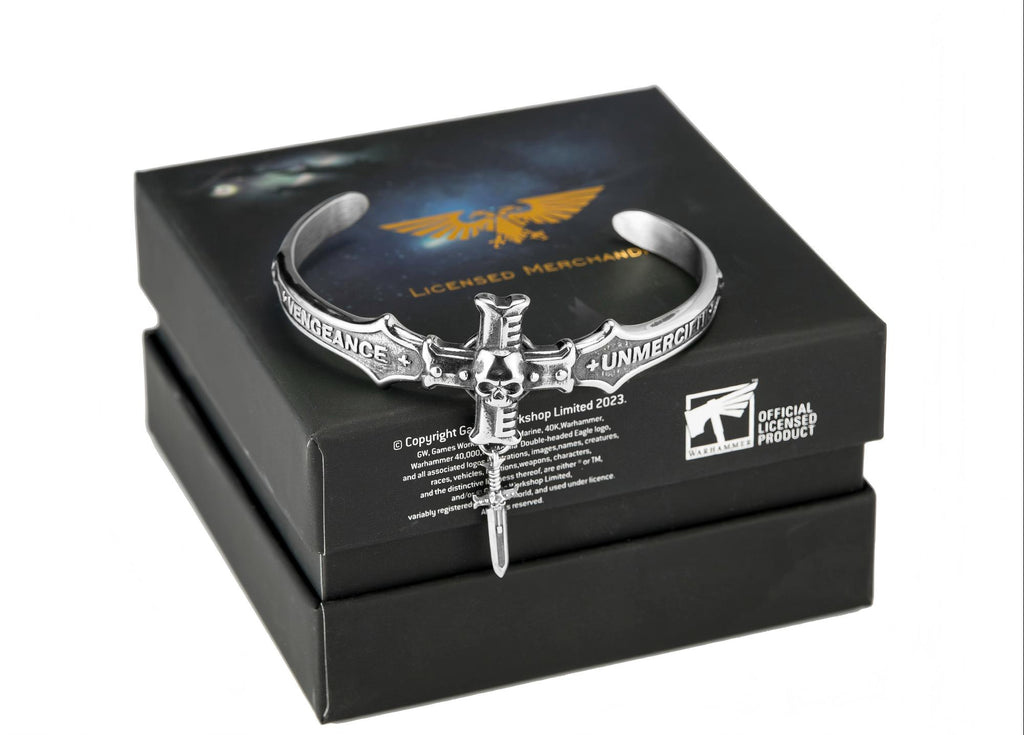 Black Templars Emperor's Champion Bracelet Crusade - Warhammer 40K Inspired