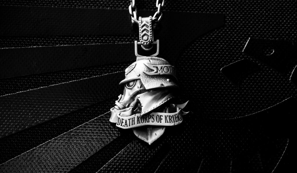 Krieg Oath of the Fallen Pendant – Warhammer 40K Inspired