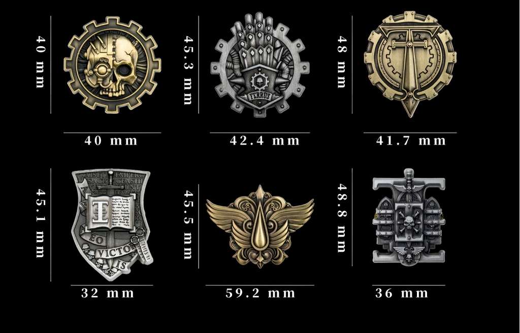 Space Marine Chapter Badge – Sigil of Honor, Mark of Loyalty