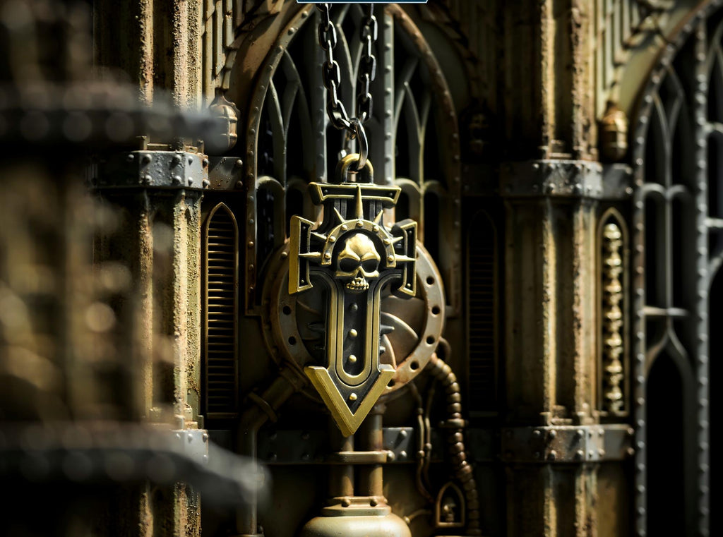 Unyielding Expedition Pendant - Warhammer 40K Inspired