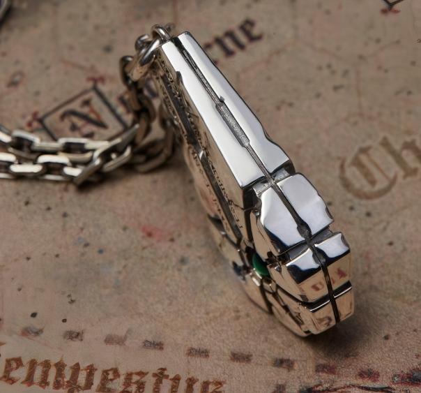 Dominion Monolith Pendant – Engraved in Silent Supremacy