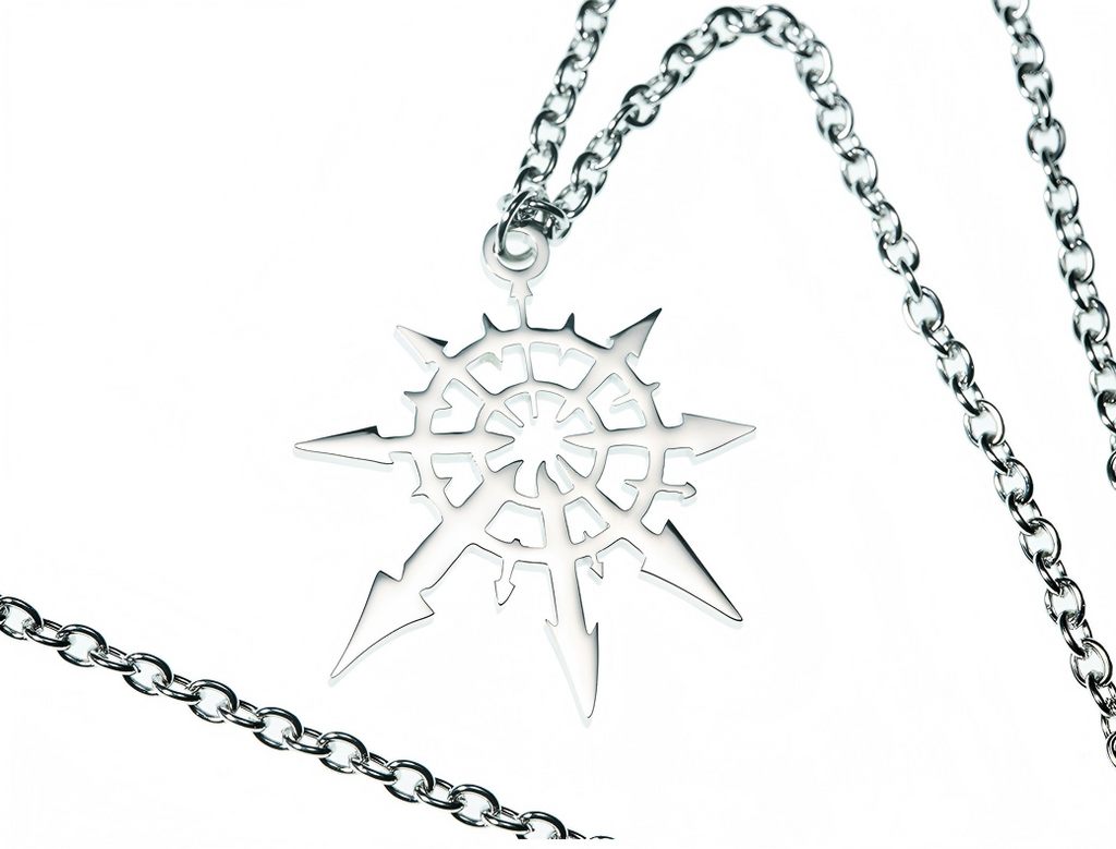 Chaos Undivided Pendant Necklace - Warhammer 40K Inspired