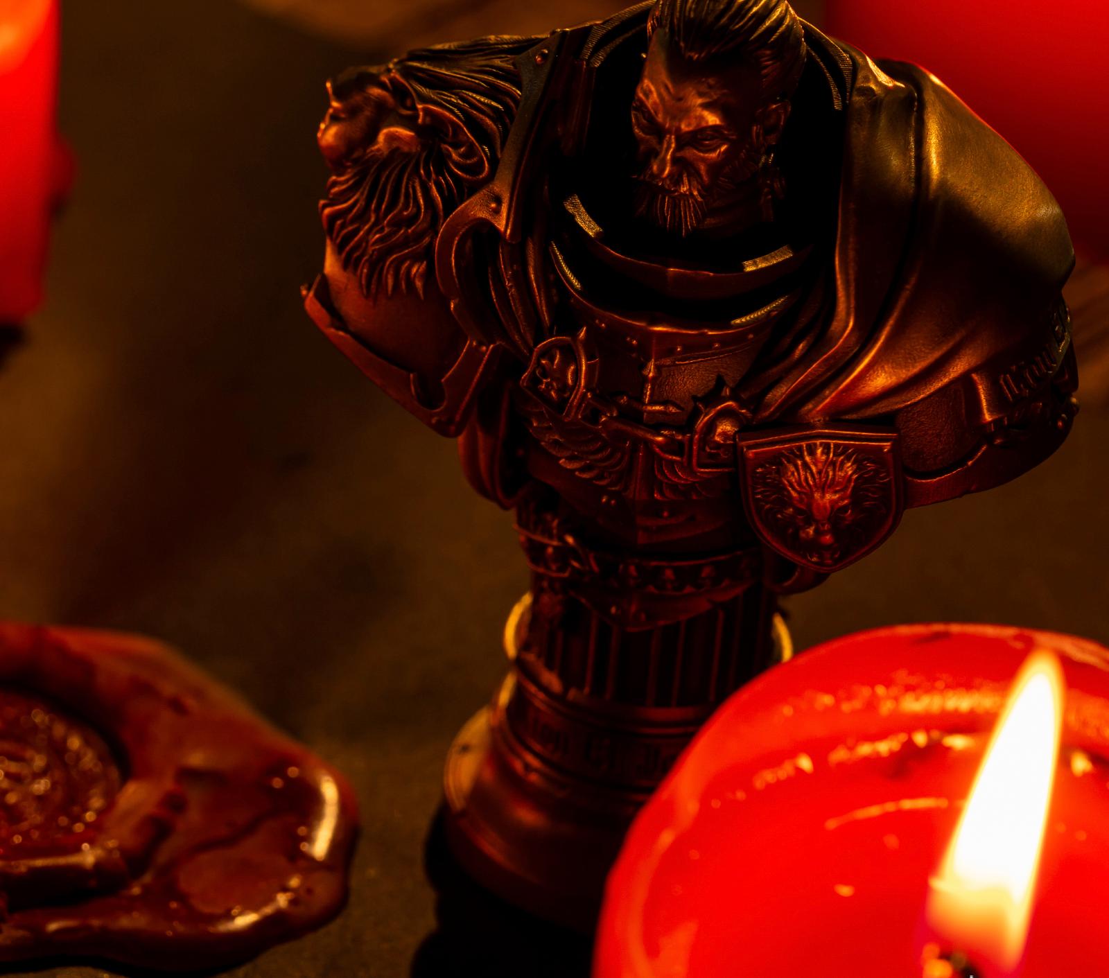 Caliban Lion Guard Wax Seal Stamp – Warhammer 40K Inspired