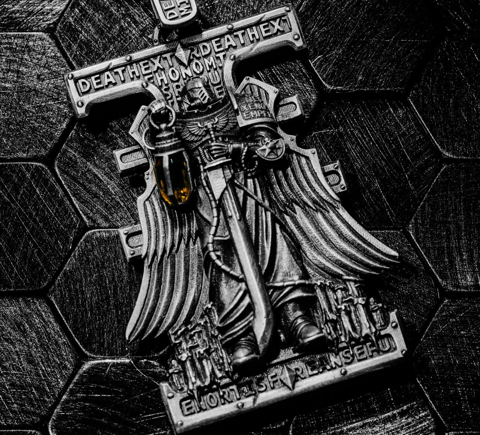 Deathwatch Necklace – Vigil in Shadow, Purge in Flame