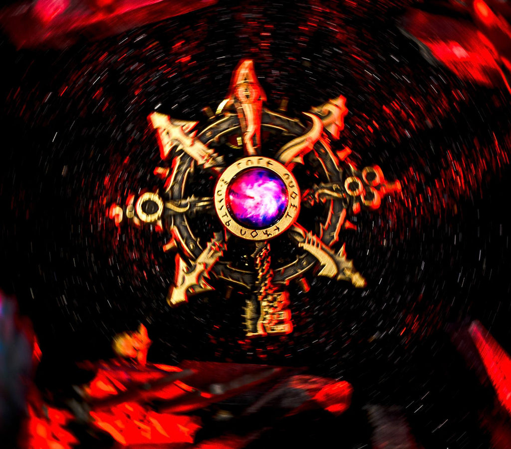 Warp Rift Brooch – Warhammer 40K Inspired