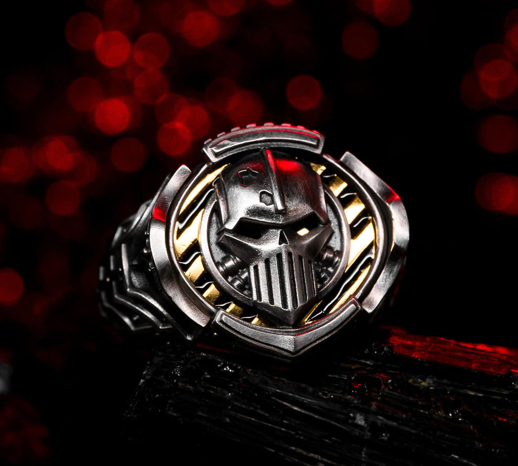 Perturabo Signet Ring – Tribute to the Primarch of Iron Warriors