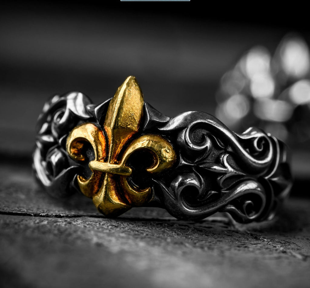 Iris of Faith Ring – In Fire It Blooms, In Judgment It Endures