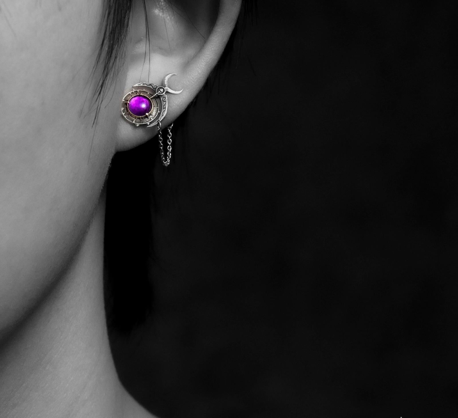 Warhammer-Inspired Sunglass Stud Earrings