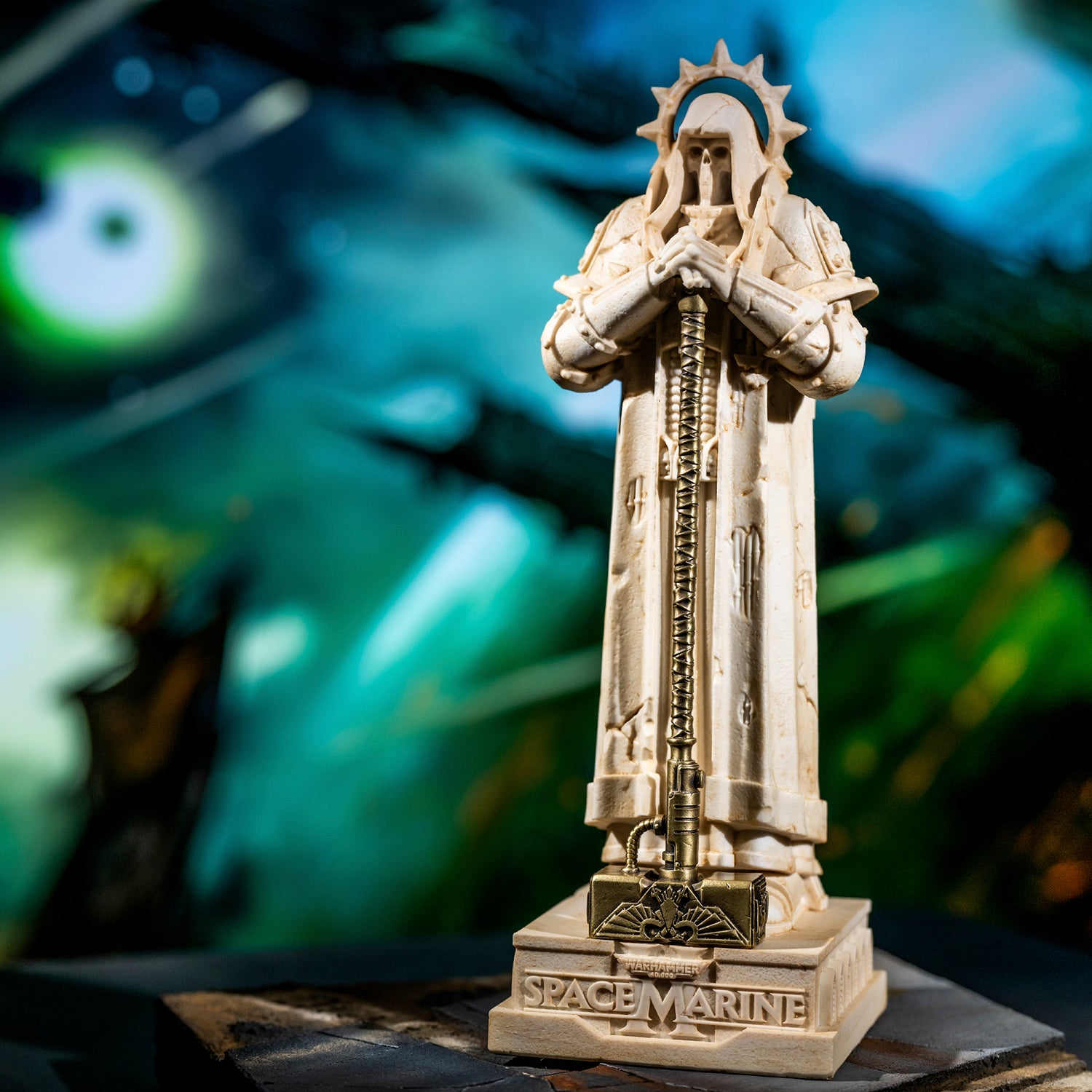 Holy Imperium Statue – Warhammer-Inspired Imperial Monument Sculpture