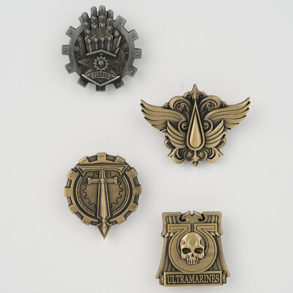 Blood Angels Chapter Emblem Badge – A Warhammer 40K-Inspired Honor Insignia