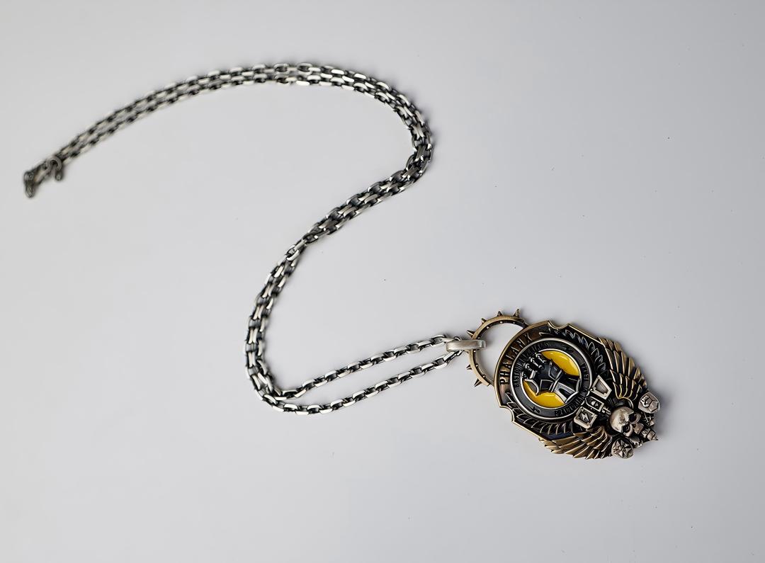 Warhammer Pendant – Hammer of Judgment, Icon of the Emperor