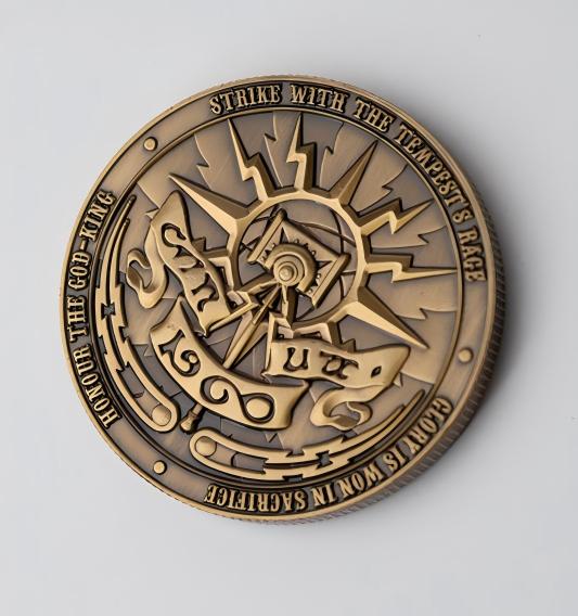 Relic of War Commemorative Coin – A Warhammer-Inspired Imperial Token