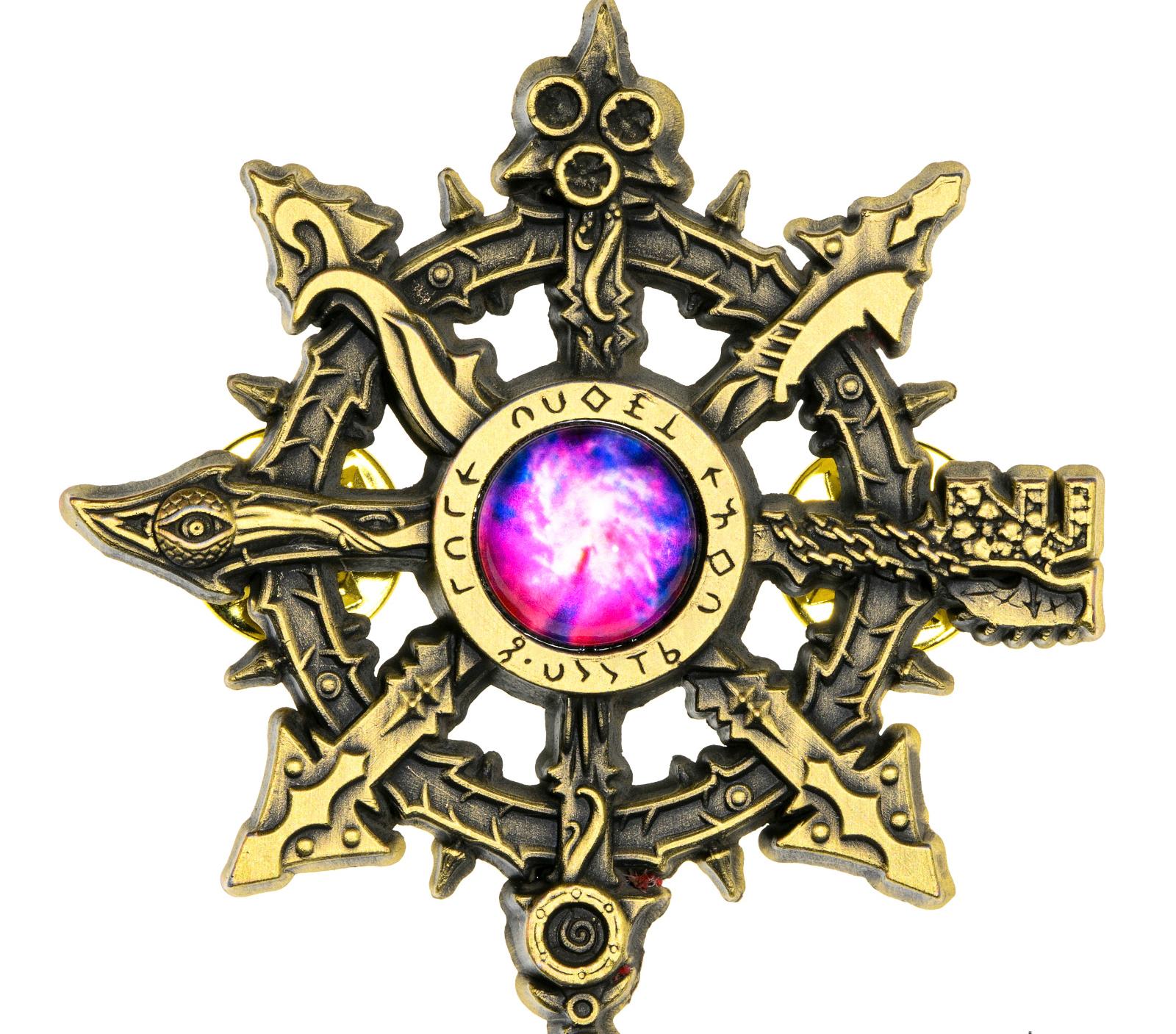 Warp Rift Brooch – Warhammer 40K Inspired