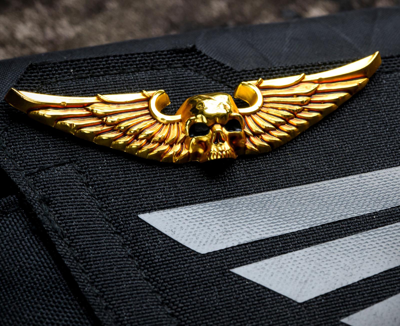 Space Marine Brooch – Emblem of Loyalty, Worn with Honor