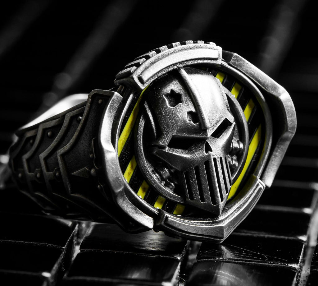 Perturabo Signet Ring – Tribute to the Primarch of Iron Warriors