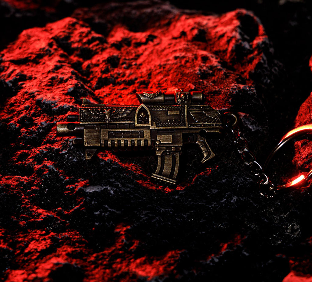 Boltgun Necklace - Warhammer 40K Inspired