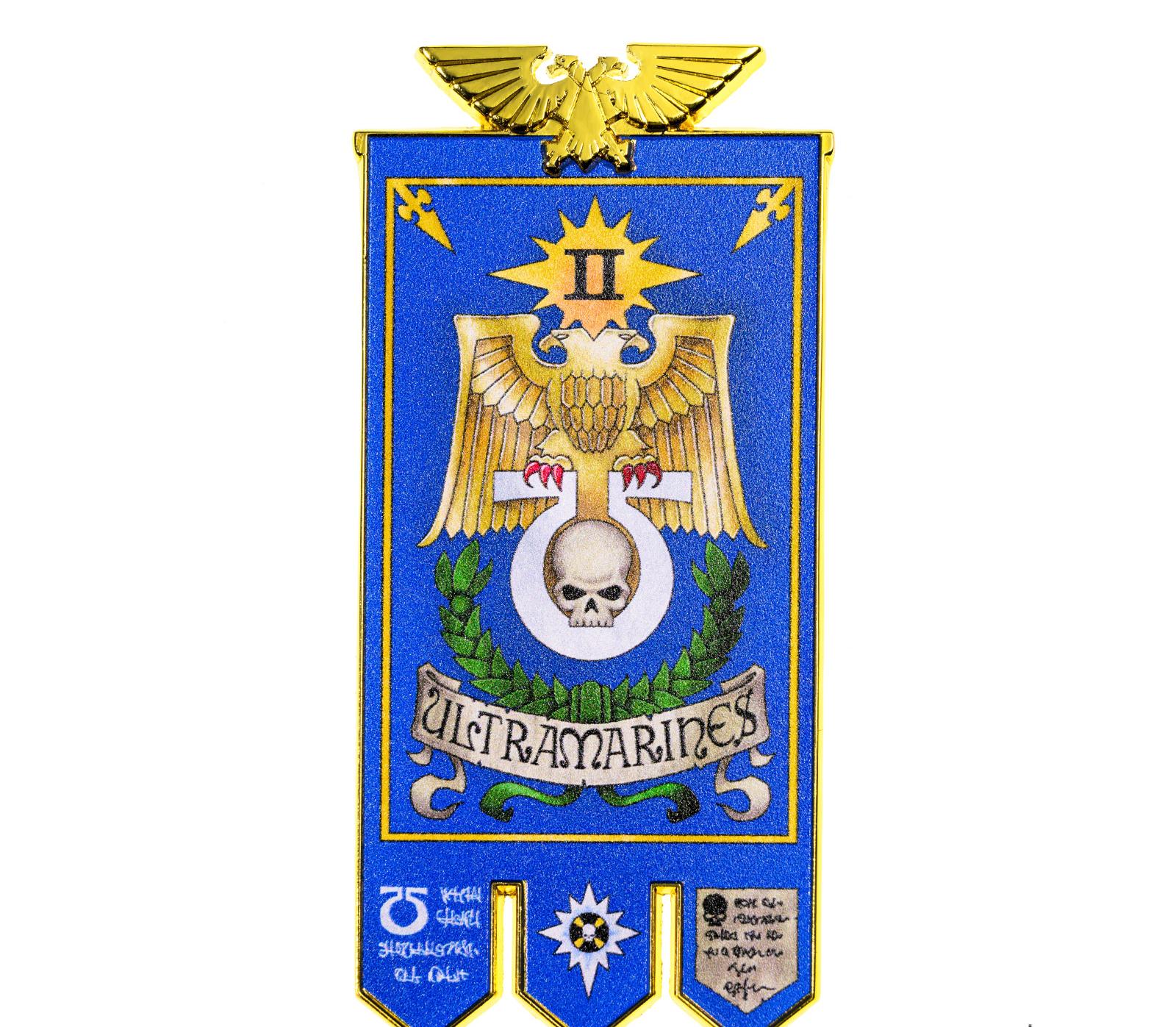 Second Legion Flag Refrigerator Magnet - Warhammer 40K Inspired