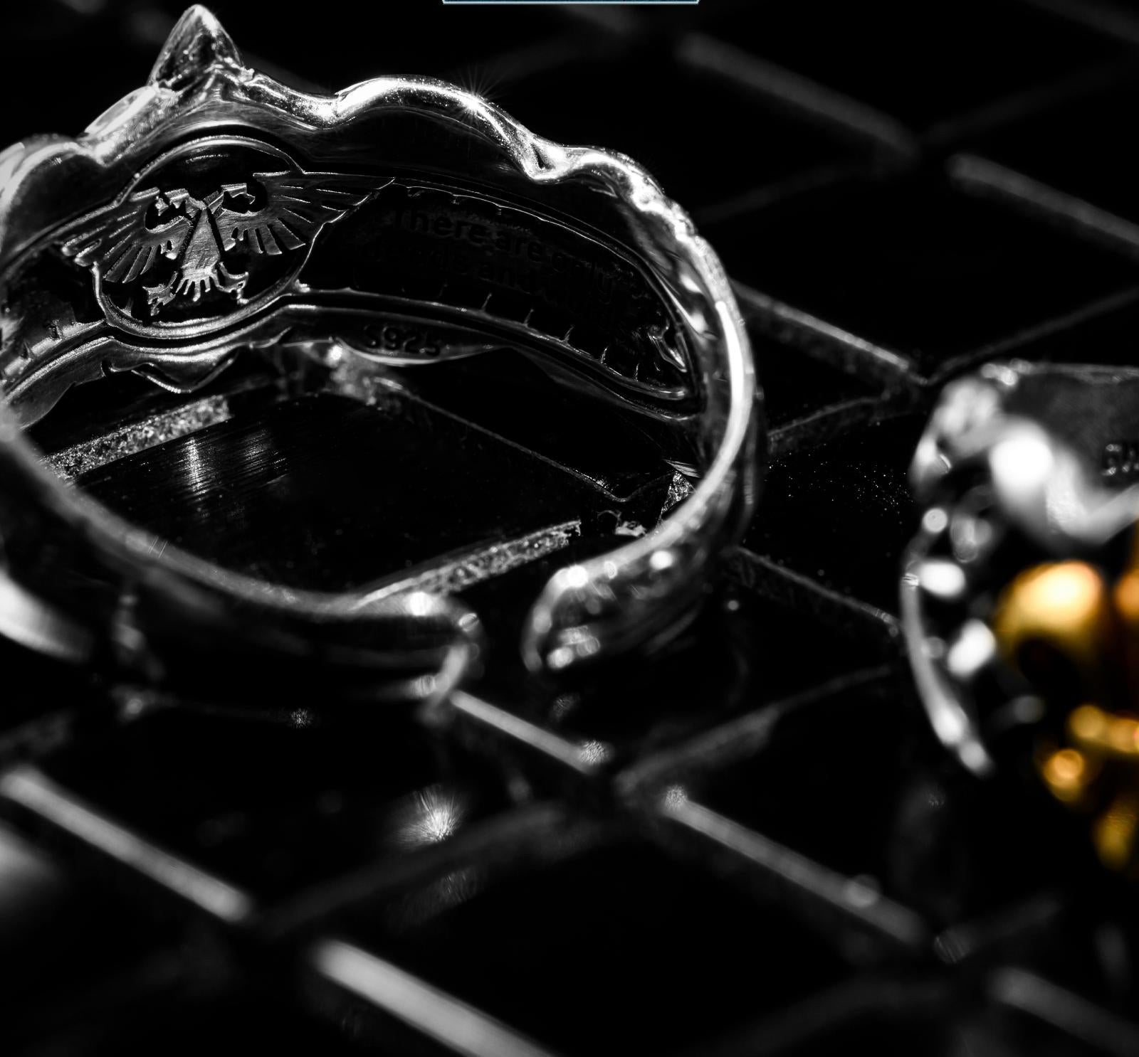 Iris of Faith Ring – In Fire It Blooms, In Judgment It Endures