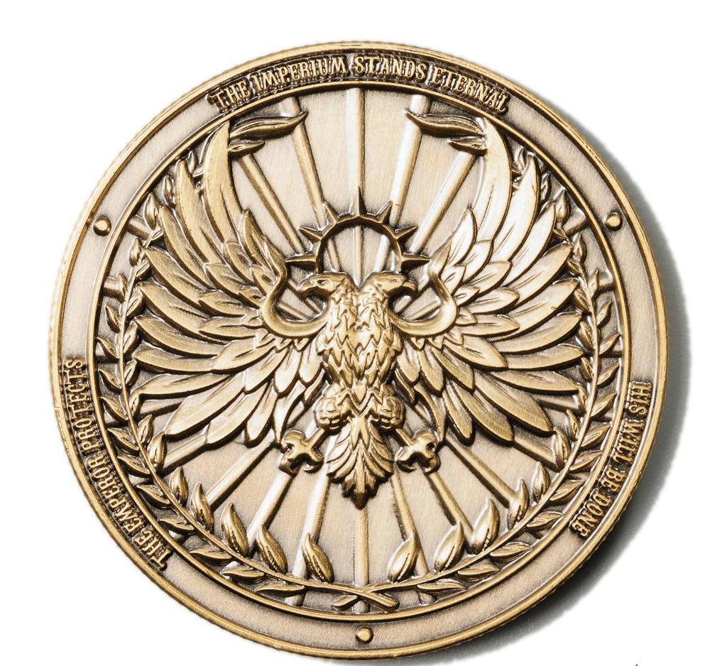Imperial Aquila Badge - Warhammer 40K Inspired