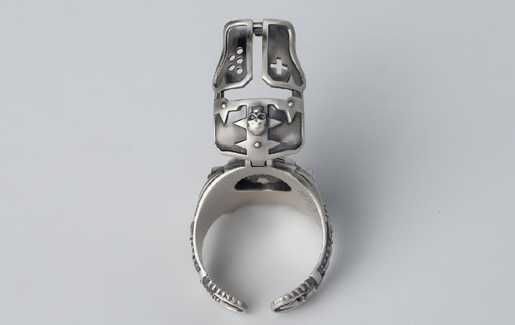 Imperial Knight Helm Ring - Warhammer 40K Inspired