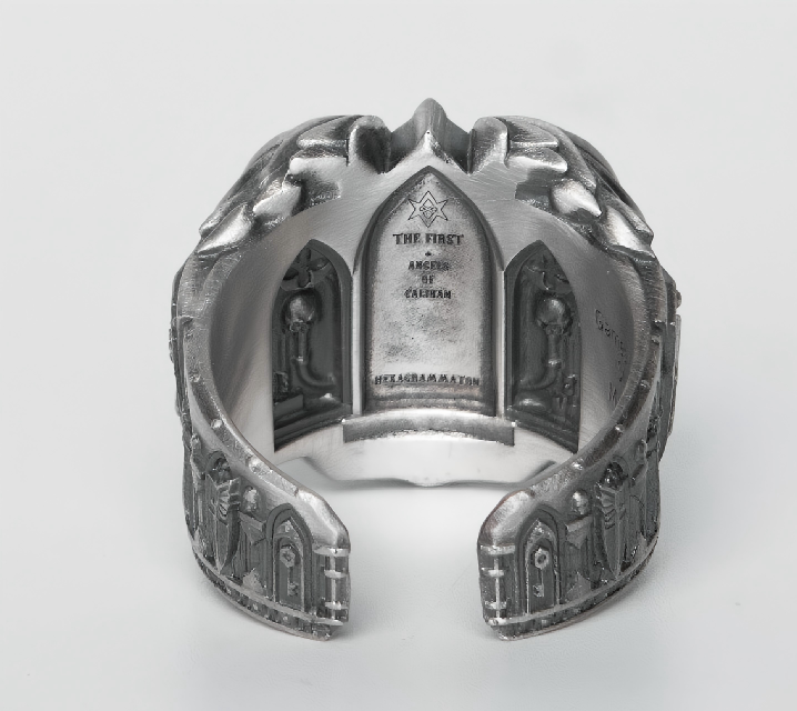 Dark Angels Ring - Warhammer 40K Inspired