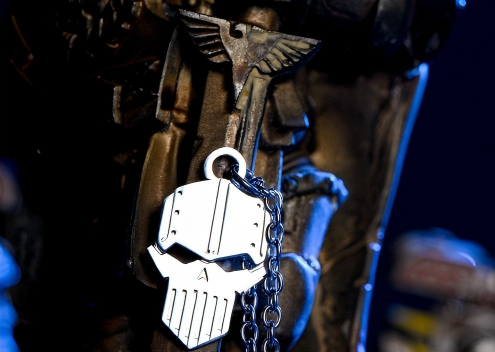 Iron Warriors Legion Necklace - Warhammer 40K Inspired