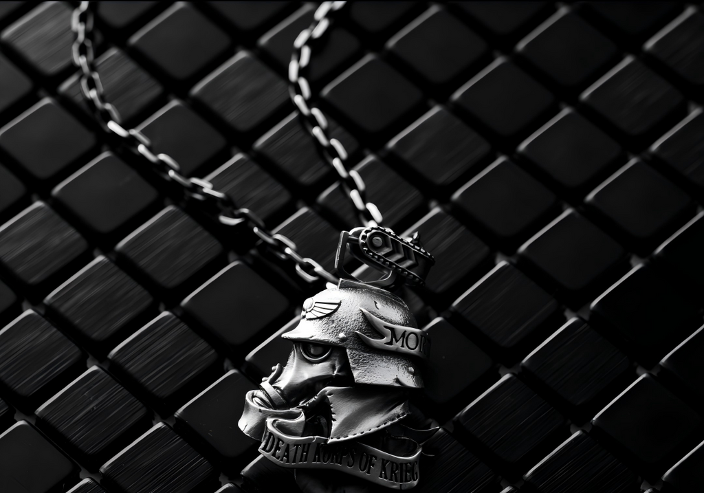 Krieg Oath of the Fallen Pendant – Warhammer 40K Inspired
